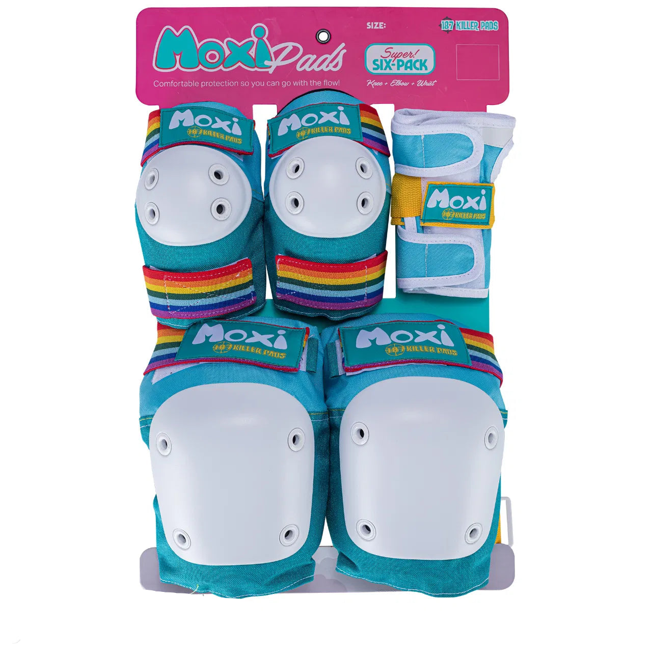 187 Killer Pads - Six Pack Combo Protection - Moxi Jade