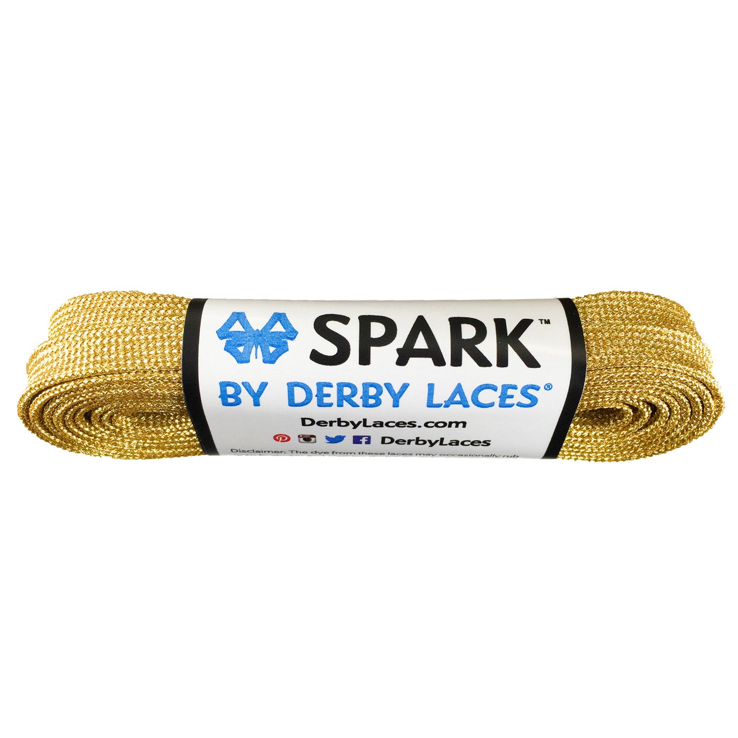 Derby Laces – Waxed & Spark Premium Skate Laces (96″ / 108″)
