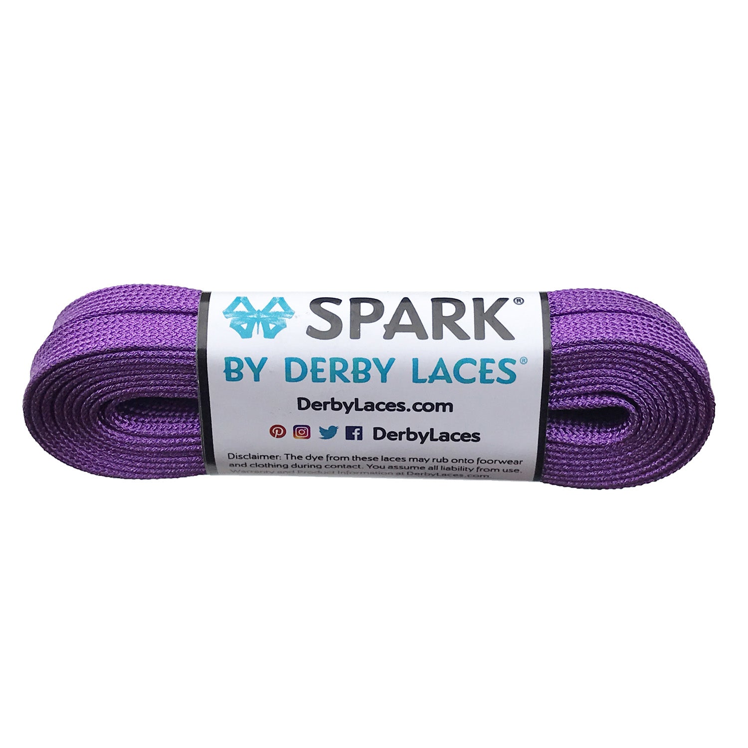 Derby Laces – Waxed & Spark Premium Skate Laces (96″ / 108″)
