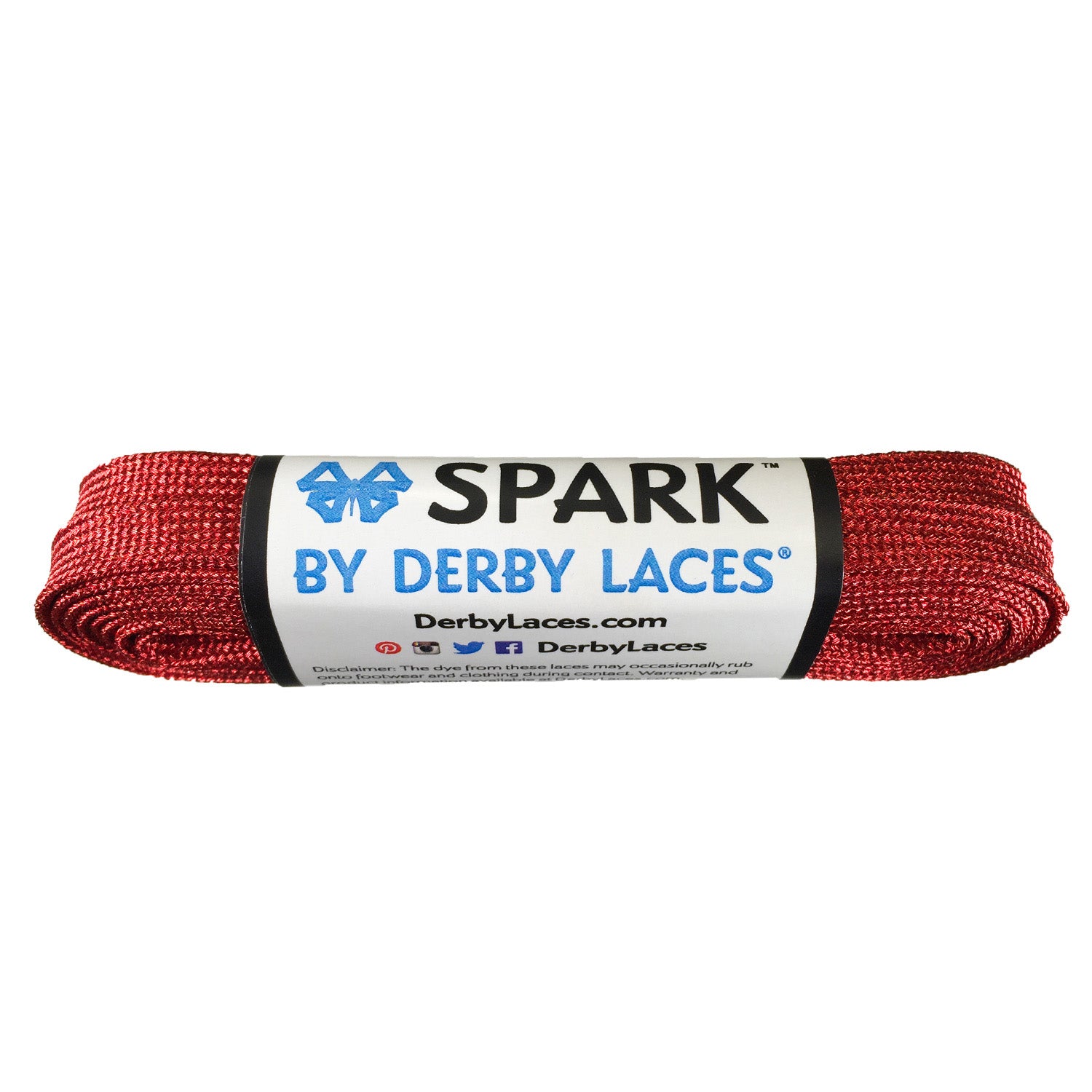 Derby Laces – Waxed & Spark Premium Skate Laces (96″ / 108″)