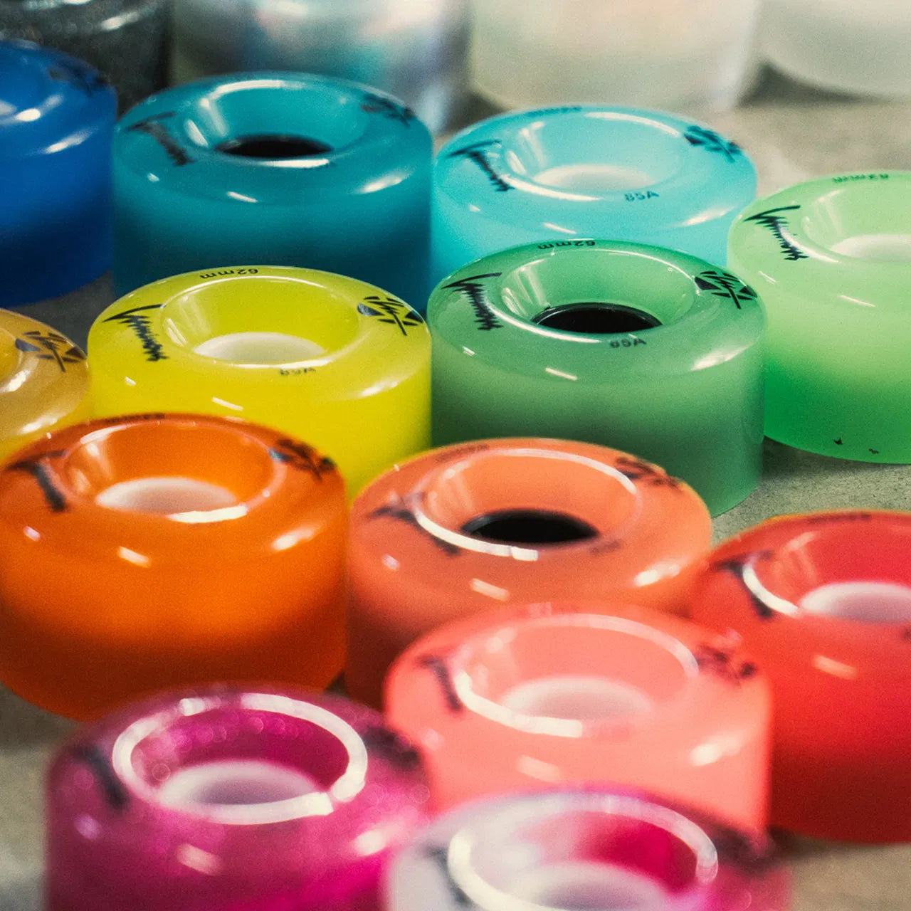 Luminous LED Wheels - 62mm / 78A