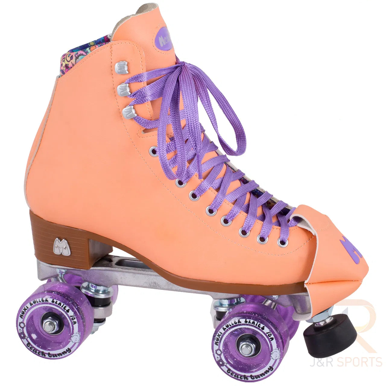 Moxi Beach Bunny Skates - Peach