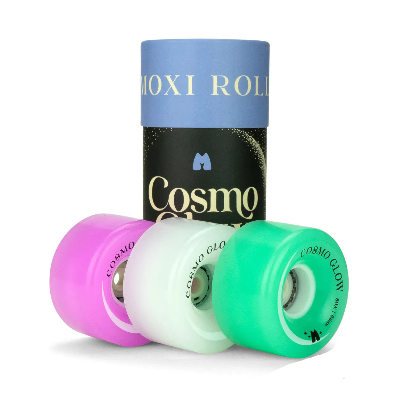 Moxi Cosmo Glow Wheels - 62mm / 80A