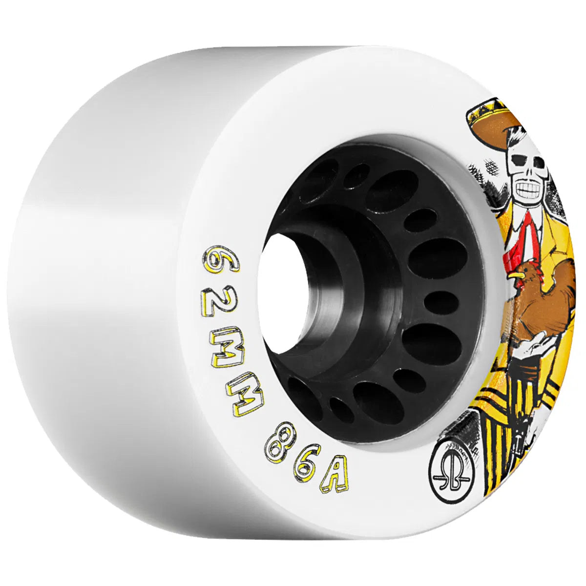 Rollerbones - DOTD Speed Series White - 62mm