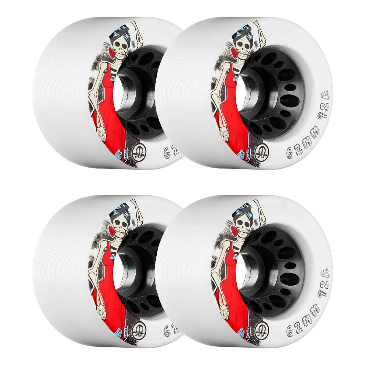 Rollerbones - DOTD Speed Series White - 62mm