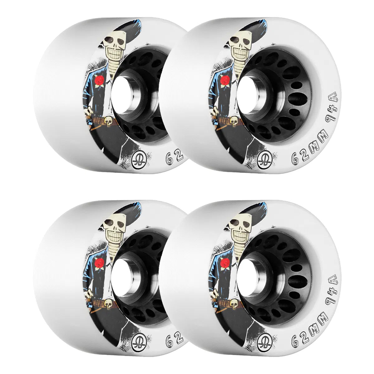 Rollerbones - DOTD Speed Series White - 62mm