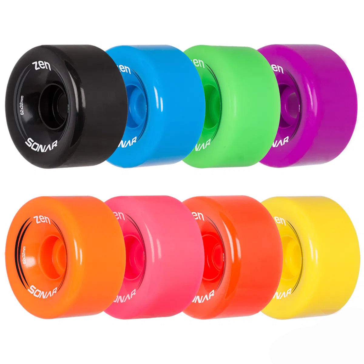 Sonar Zen Wheels - 62mm 85A